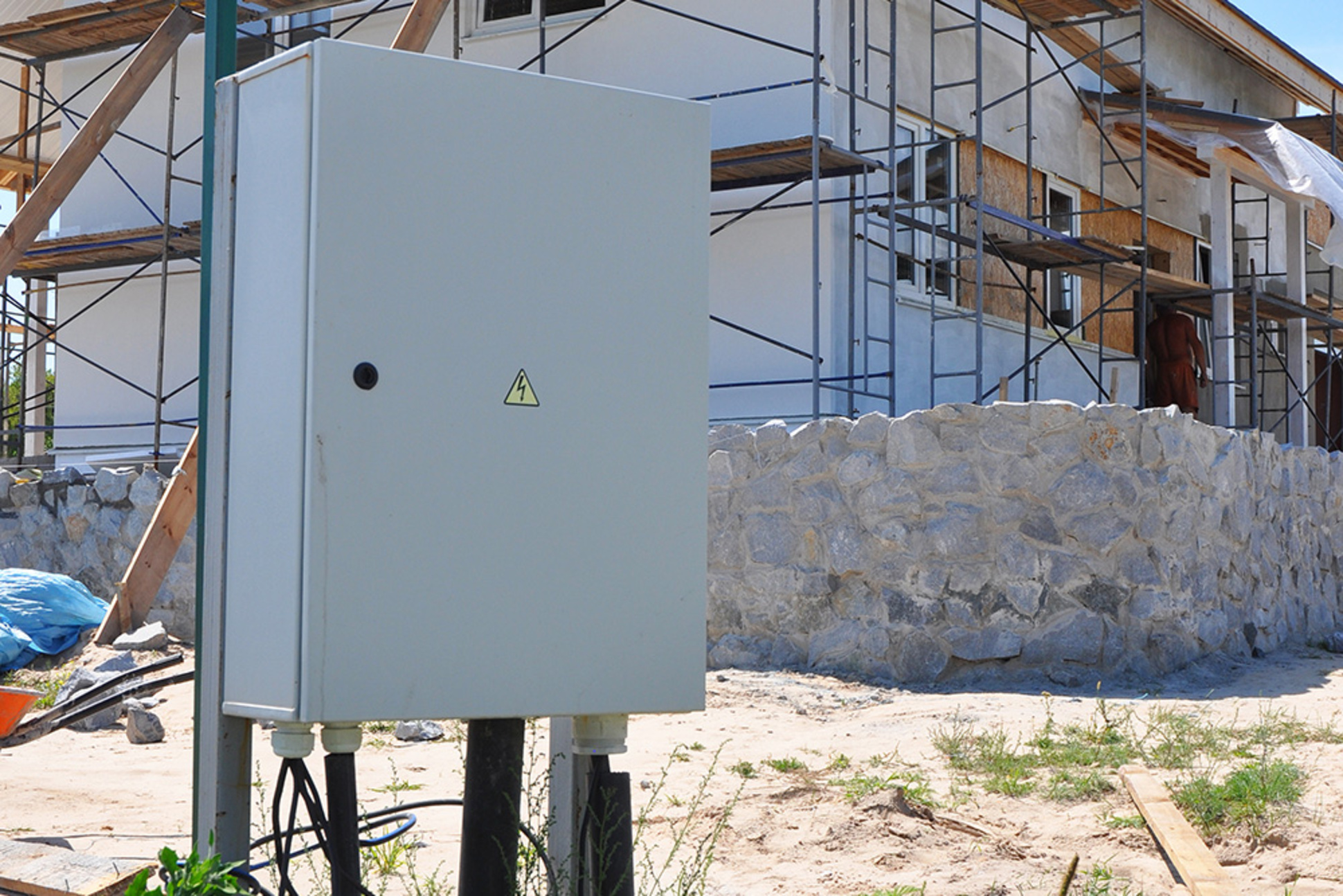 Baustrom bei Elektro Schweizer in Nürtingen