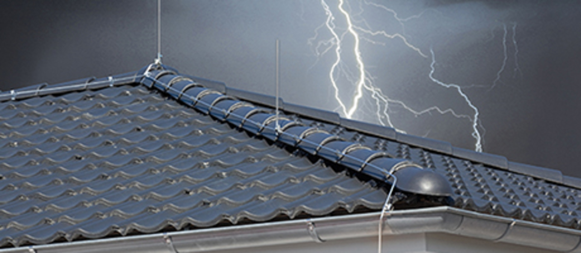 Äußerer Blitzschutz bei Elektro Schweizer in Nürtingen